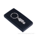 Alloy Car Shape Personalized Keychains For Men Metal Keyring